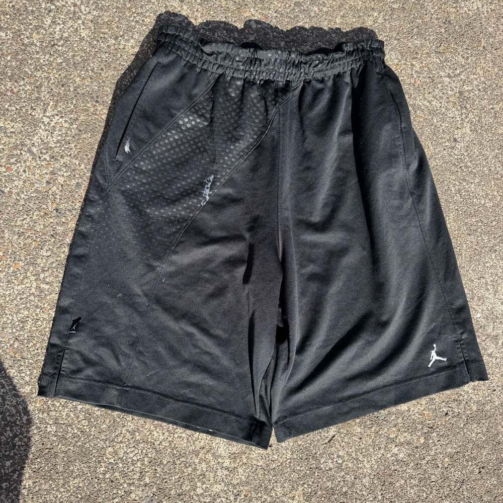 Jordan Jumpman Mesh Basketball Shorts Black 20th anniversary